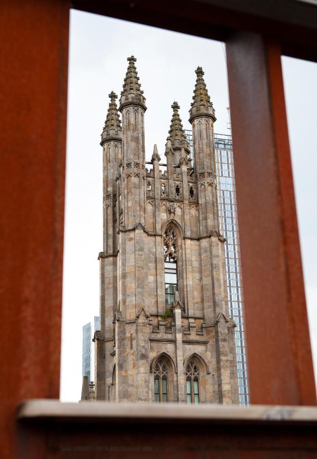 Modern City Centre Apartment Roof Garden Manchester Dış mekan fotoğraf